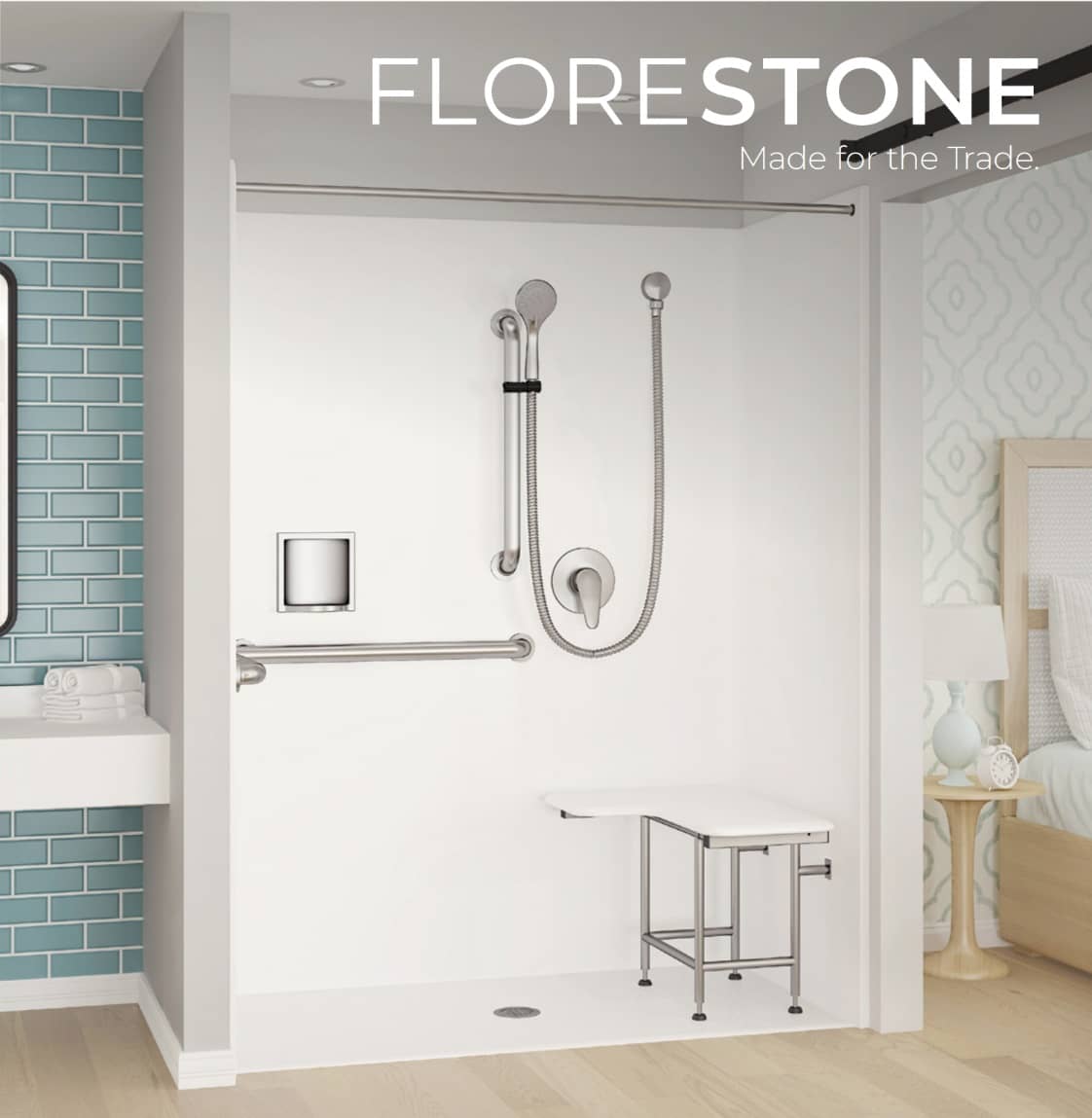 Florestone ADA shower